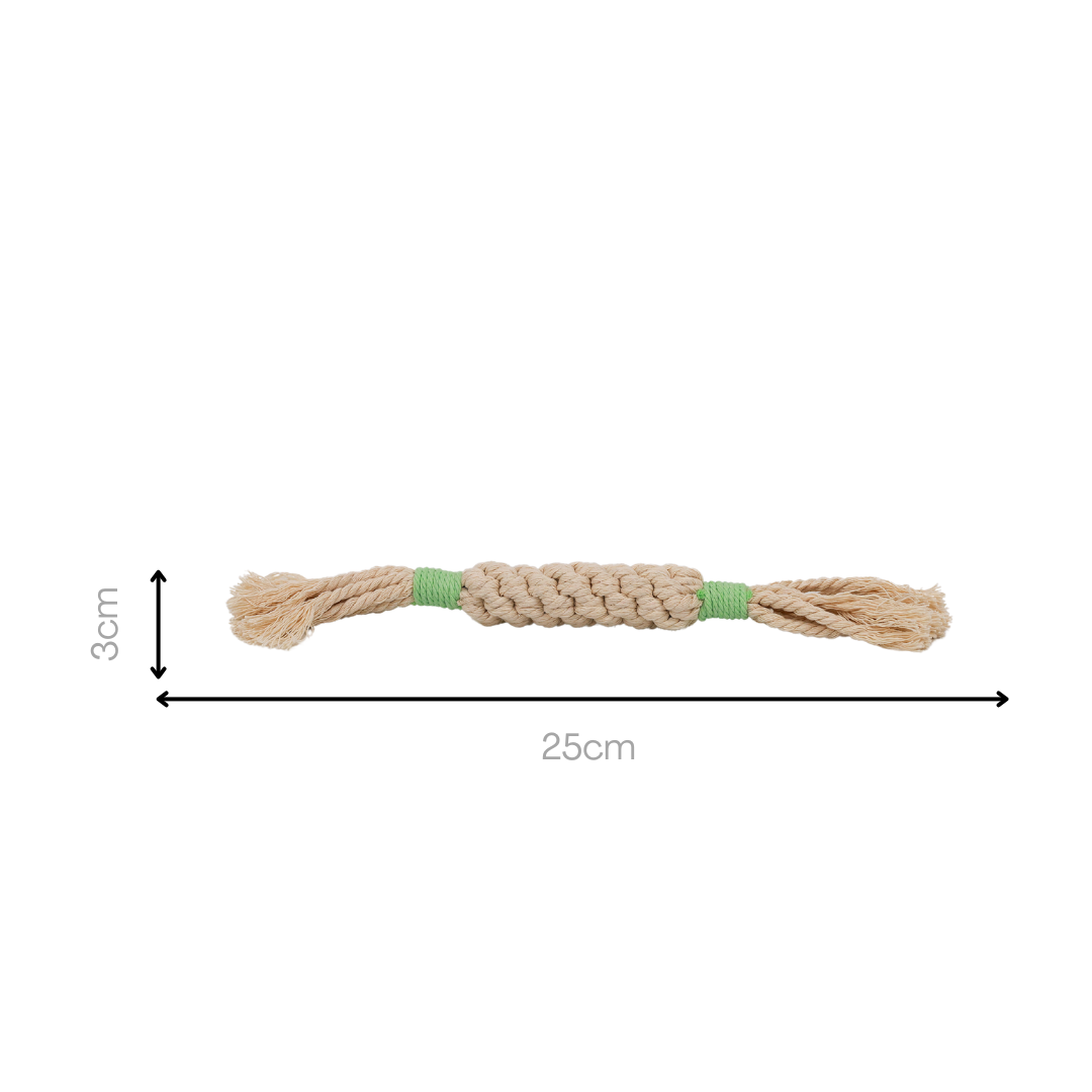 Colorful candy cotton rope woven pet toys, bringing joy and fun to your furry friends!