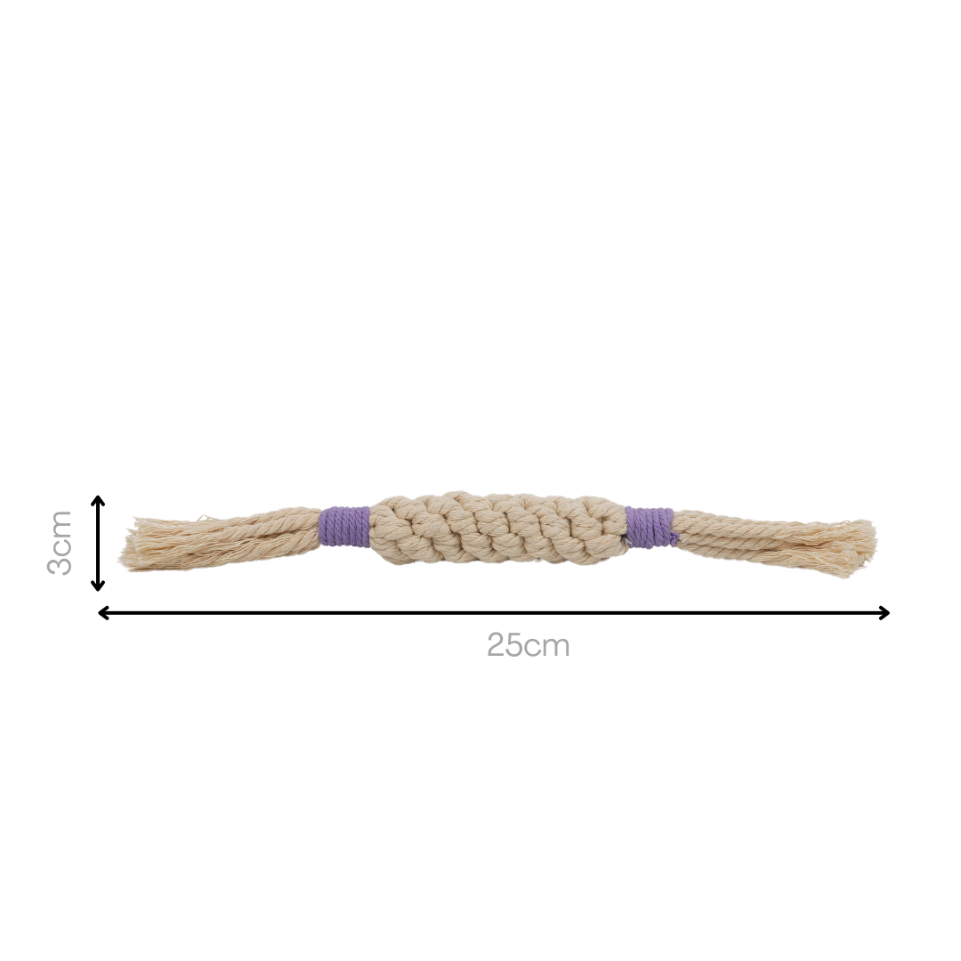 Colorful candy cotton rope woven pet toys, bringing joy and fun to your furry friends!