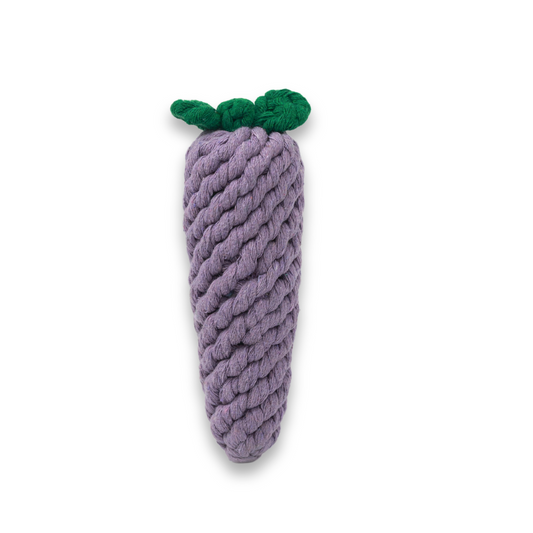 The vegetable series cotton rope woven pet toys are a delightful set. Crafted with care, they feature various vegetable shapes. Made of soft cotton rope, they're safe for pets. Provide fun and exercise.