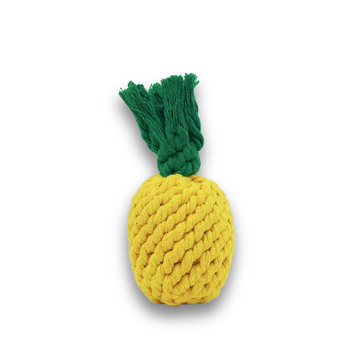 Handmade Small Pineapple Rope Toy