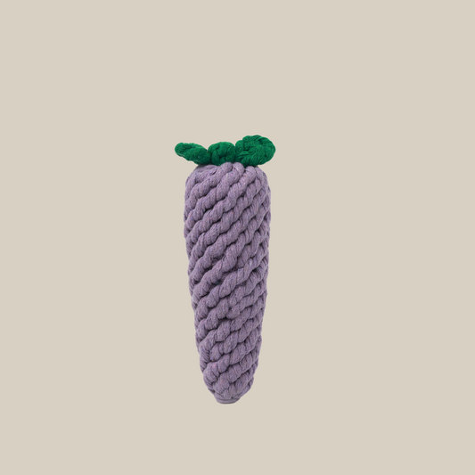 The vegetable series cotton rope woven pet toys are a delightful set. Crafted with care, they feature various vegetable shapes. Made of soft cotton rope, they're safe for pets. Provide fun and exercise.